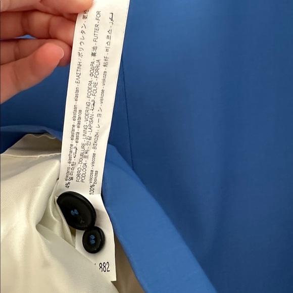 Cobalt blazer - Picture 4 of 4